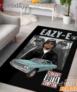 Eazy E Compton Lowrider Rectangle Rug