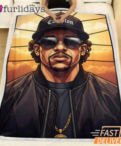 Eazy E Compton Sunset Blanket