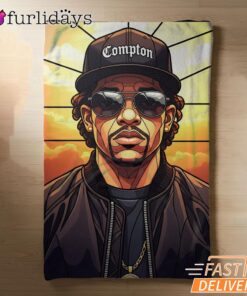 Eazy E Compton Sunset Blanket