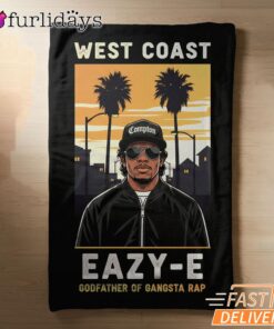 Eazy E West Coast Palm Blanket