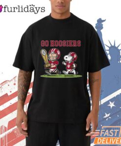 Go Hoosiers Indiana Hoosiers 2026 CFP Champions Mascot T-Shirt