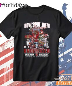 How ’Bout Them Hoosiers Indiana 2026 Undefeated Champions T-Shirt