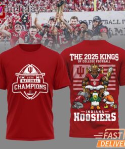 Indiana Hoosiers 2026 CFP National Champions Kings T-Shirt