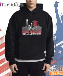Indiana Hoosiers 2026 CFP National Champions Victory Skyline T-Shirt