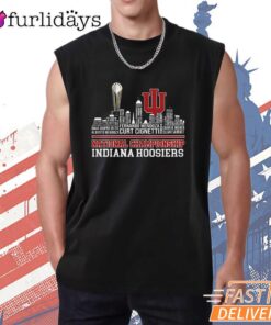 Indiana Hoosiers 2026 CFP National Champions Victory Skyline T-Shirt