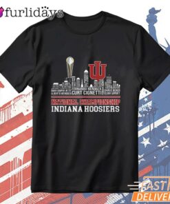 Indiana Hoosiers 2026 CFP National Champions Victory Skyline T-Shirt