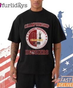 Indiana Hoosiers 2026 College Football Playoff National Champions Ring T-Shirt