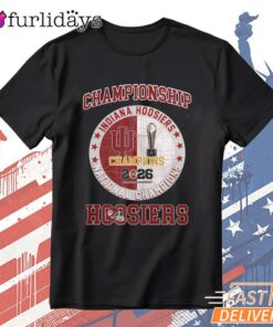 Indiana Hoosiers 2026 College Football Playoff National Champions Ring T-Shirt