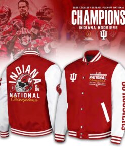 Indiana Hoosiers 2026 National Champions Letterman Jacket