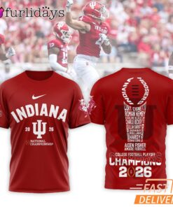 Indiana Hoosiers 2026 National Champions Perfect Season T-Shirt