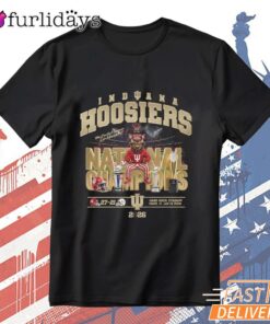Indiana Hoosiers 2026 National Champions Team Legacy College Football T-Shirt