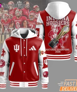 Indiana Hoosiers 2026 National Champions Varsity Hoodie