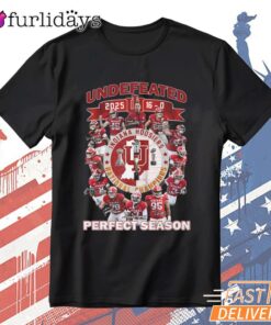 Indiana Hoosiers Perfect Season 16-0 2026 National Champions T-Shirt