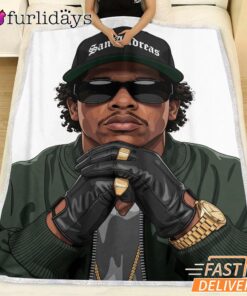 Jay Z Gold Chain Boss Blanket