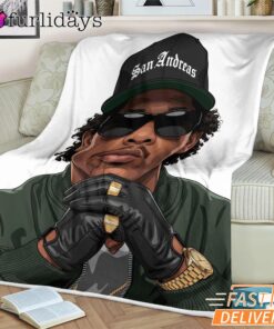 Jay Z Gold Chain Boss Blanket