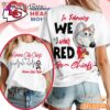 Kansas City Chiefs NFL American Heart Month 3D T-Shirt