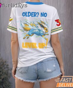 Los Angeles Chargers Super Bowl LX Pokemon 30th Anniversary Football Jersey