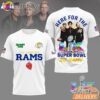 Los Angeles Rams Here For The Green Day Super Bowl LX 3D T-Shirt