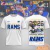 Los Angeles Rams NFL 2026 NFC Champions 3D T-Shirt