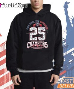 New England Patriots 25 Championship Legacy Graphic T-Shirt