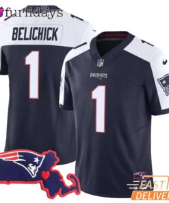 New England Patriots Belichick Football Jersey Super Bowl 6X Champions Limited Edition