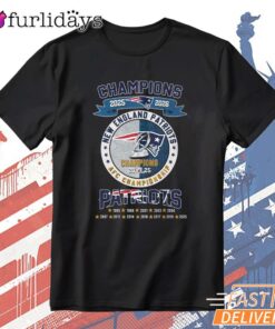 New England Patriots Championship Legacy Emblem T-Shirt