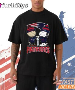 New England Patriots Cute Cartoon Fan Art Graphic T-Shirt