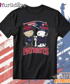 New England Patriots Cute Cartoon Fan Art Graphic T-Shirt