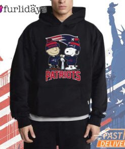 New England Patriots Cute Cartoon Fan Art Graphic T-Shirt