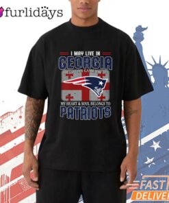 New England Patriots Georgia Fan Pride Graphic T-Shirt
