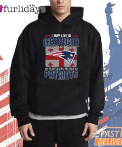 New England Patriots Georgia Fan Pride Graphic T-Shirt