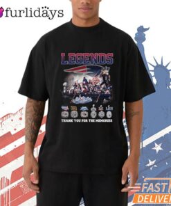 New England Patriots Legends Thank You For The Memories T-Shirt