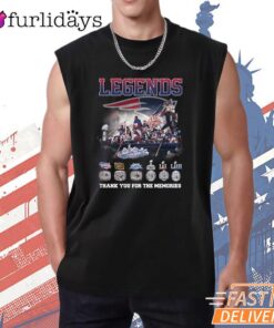 New England Patriots Legends Thank You For The Memories T-Shirt