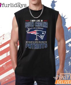 New England Patriots South Carolina Fan Pride Graphic T-Shirt