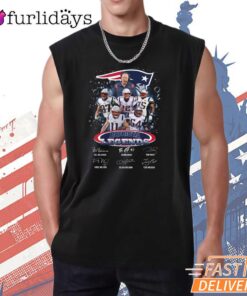 New England Patriots Super Bowl Champions History Graphic T-Shirt