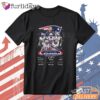 New England Patriots Super Bowl Champions History Graphic T-Shirt