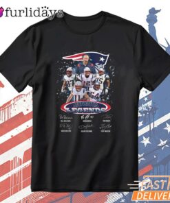 New England Patriots Super Bowl Champions History Graphic T-Shirt