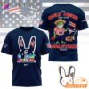 New England Patriots Super Bowl Halftime Show Bad Bunny Signature 3D T-Shirt