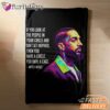 Nipsey Hussle Color Portrait Blanket Inspirational Hip Hop Art