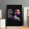 Nipsey Hussle Color Portrait Canvas Inspirational Hip Hop Art, Rap Lengends Poster