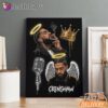 Nipsey Hussle Crenshaw Angel Canvas Crown and Halo Tribute, Rap Lengends Poster