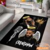 Nipsey Hussle Crenshaw Angel Rectangle Rug Crown and Halo Tribute