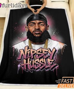 Nipsey Hussle Faith Over Fear Blanket Inspirational Streetwear