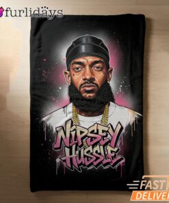 Nipsey Hussle Faith Over Fear Blanket Inspirational Streetwear
