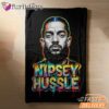 Nipsey Hussle Graffiti Art Blanket Bold Streetwear Tribute