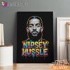 Nipsey Hussle Graffiti Art Canvas Bold Streetwear Tribute, Rap Lengends Poster