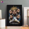 Nipsey Hussle Multi Portrait Canvas Urban Street Tribute, Rap Lengends Poster