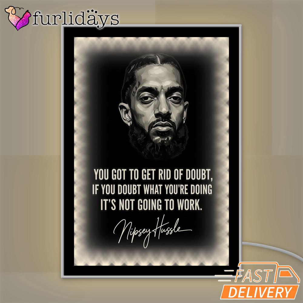 Nipsey Hussle Quote Mirror Night Light Motivational Streetwear Style, Rapper Lamp Nipsey Hussle Quote Mirror Night Light Motivational Streetwear Style, Rapper Lamp