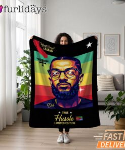 Nipsey Hussle Reggae Colors Blanket Culture and Legacy Edition