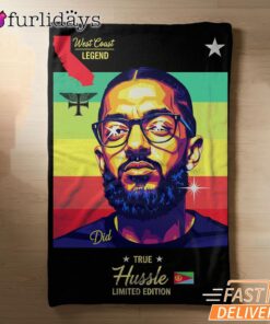 Nipsey Hussle Reggae Colors Blanket Culture and Legacy Edition